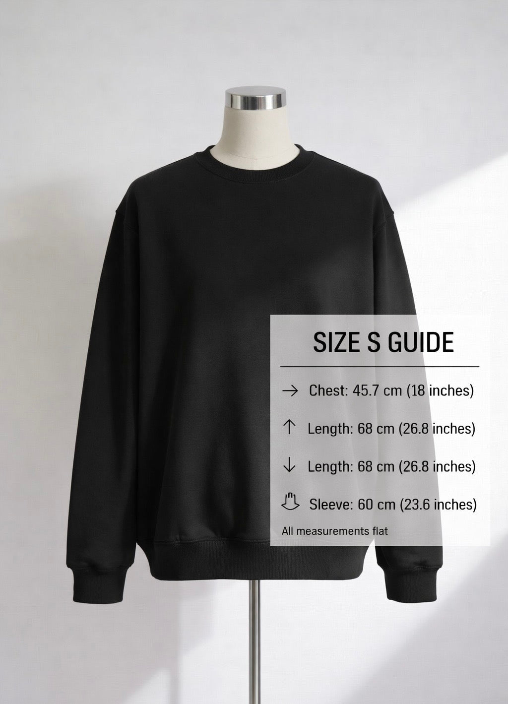 Fragrance Infused Sweatshirt (Midnight)