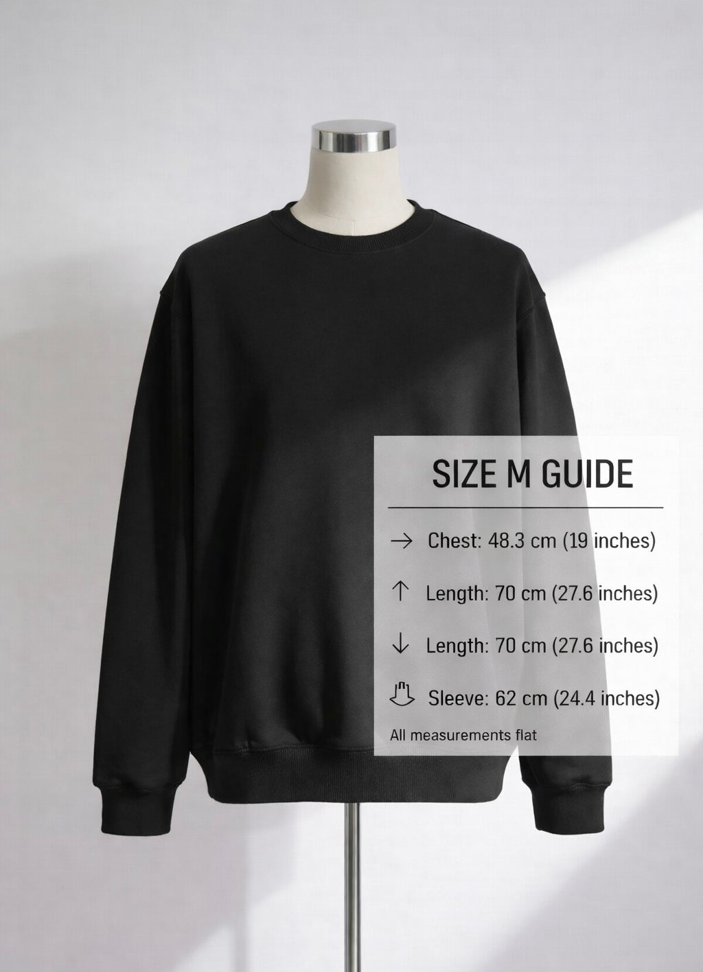 Fragrance Infused Sweatshirt (Midnight)