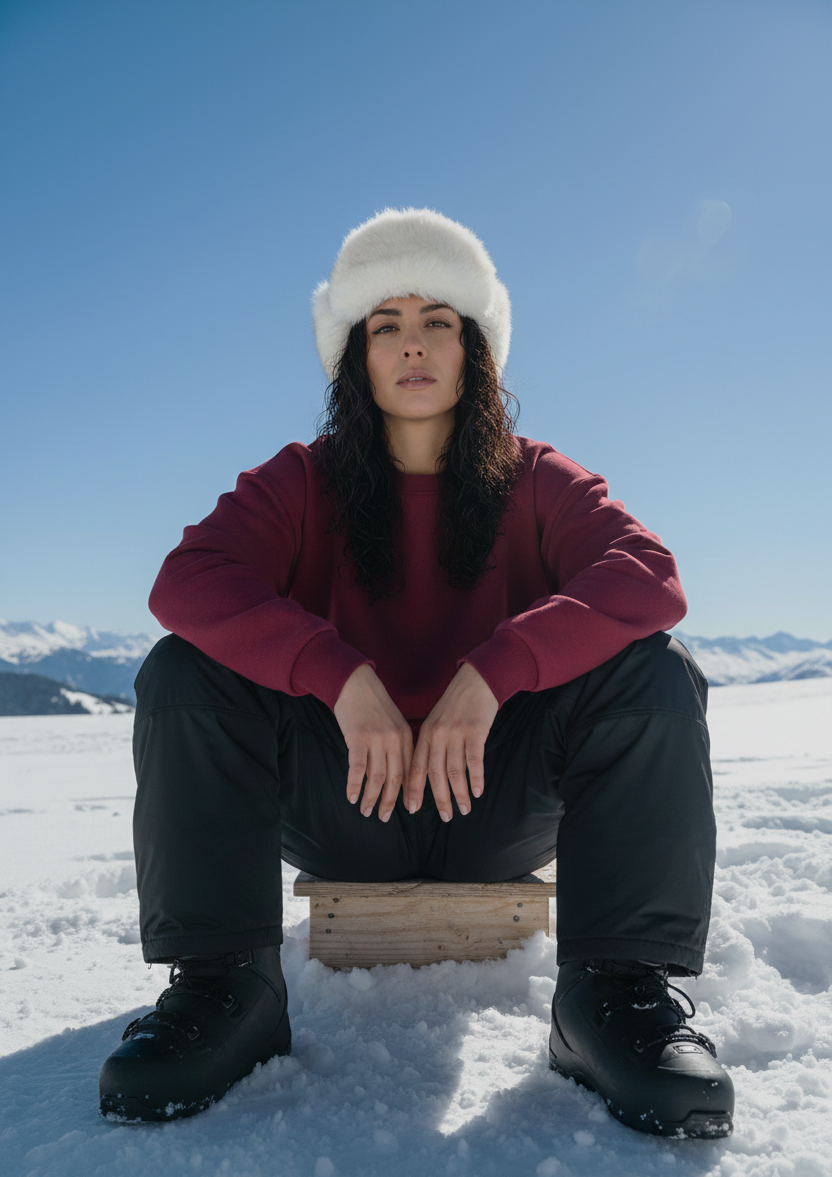 Fragrance Infused Sweatshirt (Crimson)